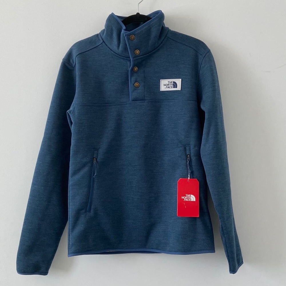 The North Face Men's Sherpa Patrol 1/4 Snap Pullover Sweatshirt Size Small